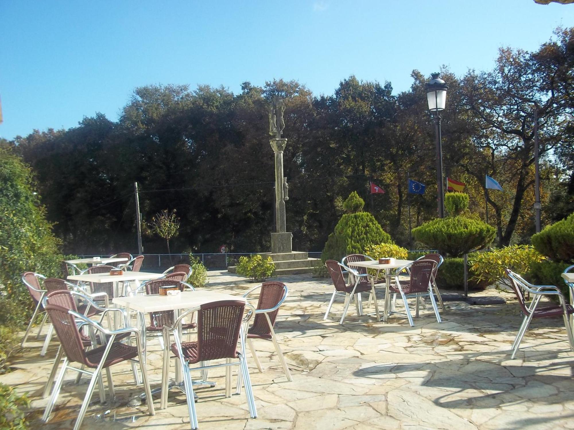 Hotel Suiza Arzua Bagian luar foto