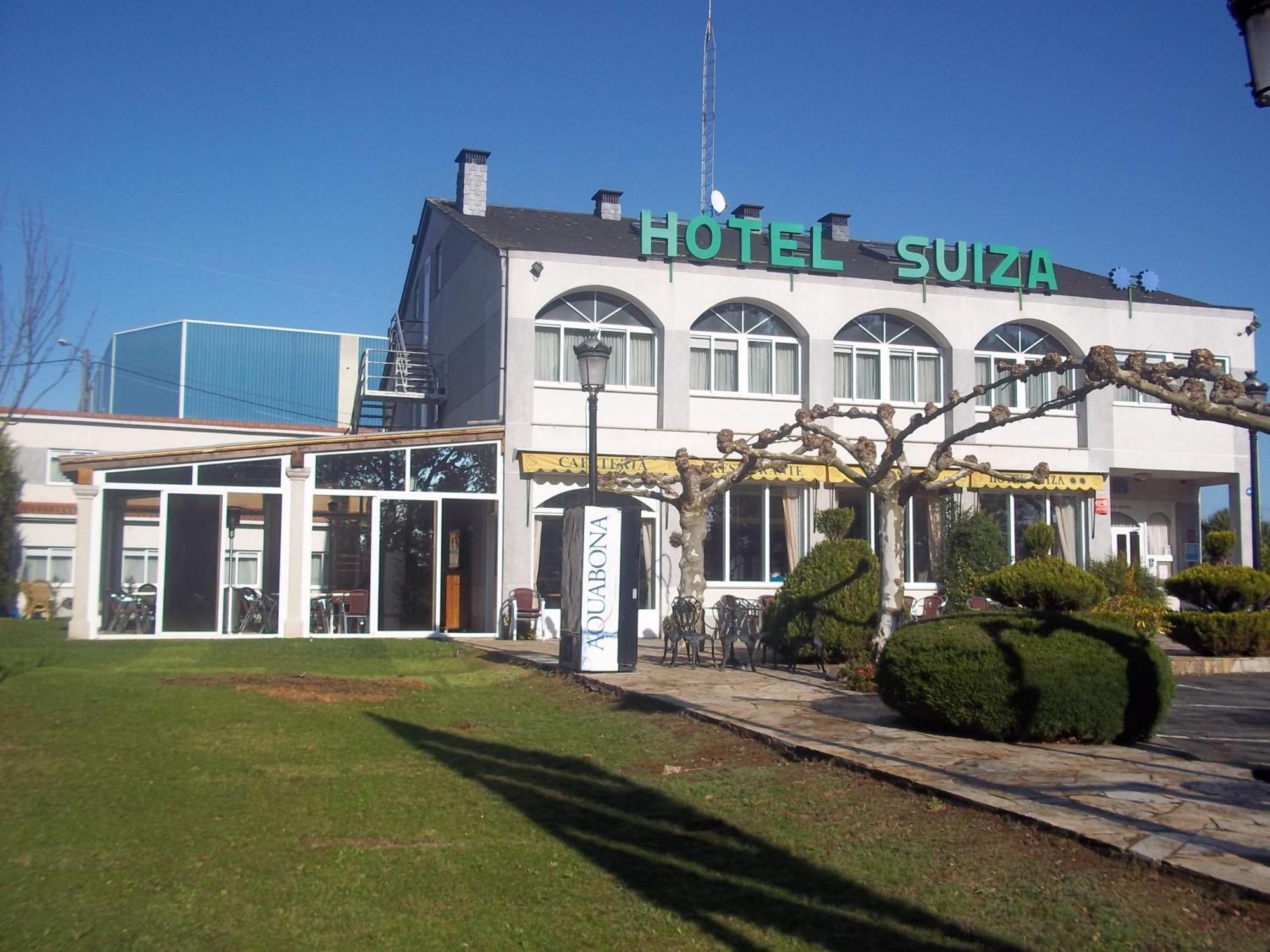 Hotel Suiza Arzua Bagian luar foto